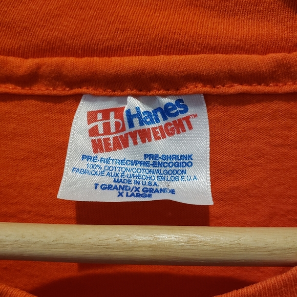 Vintage 1990’s MLB San Francisco Giants T-Shirt Men's sz XL Made in USA Orange - Picture 3 of 7